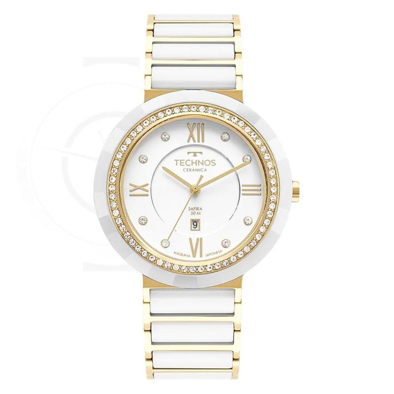 Relógio Technos Feminino Analógico Ceramic/Saphire 2015CEK/2B